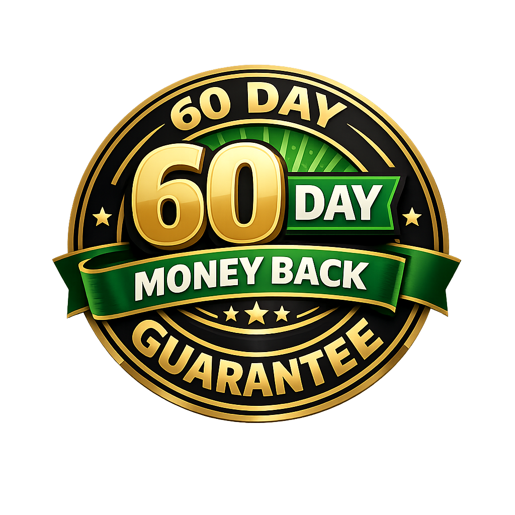 Virile Force 60-Day Money Back Guarantee